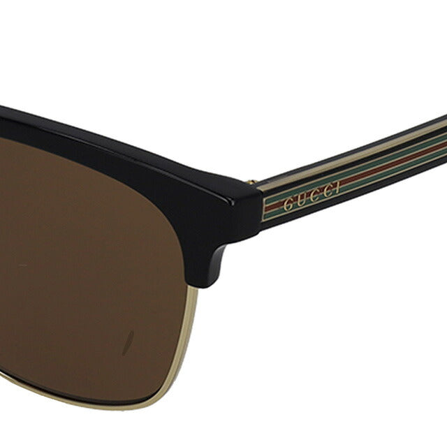 グッチ サングラス メンズ ブランド GUCCI GG0382S ゴールド/ブラック GG0382S-002-INT-SUN-MEN