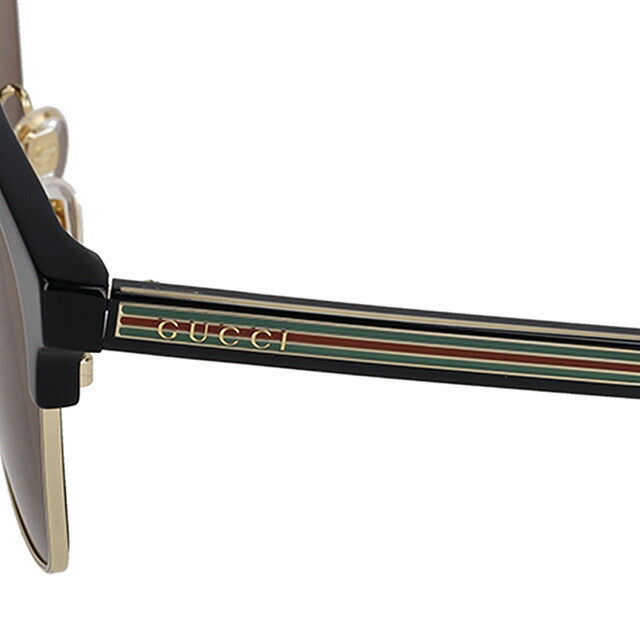 グッチ サングラス メンズ ブランド GUCCI GG0382S ゴールド/ブラック GG0382S-002-INT-SUN-MEN