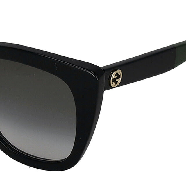 グッチ サングラス レディース ブランド GUCCI GG0163SN ブラック GG0163SN-003-INT-SUN-LDY