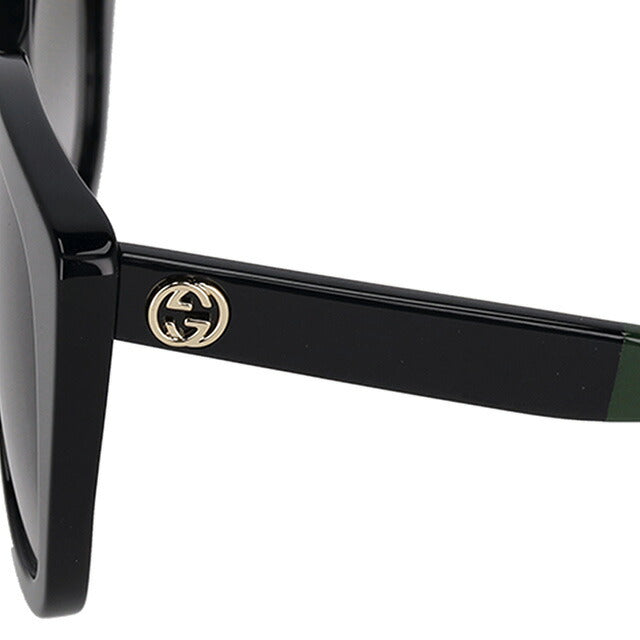 グッチ サングラス レディース ブランド GUCCI GG0163SN ブラック GG0163SN-003-INT-SUN-LDY
