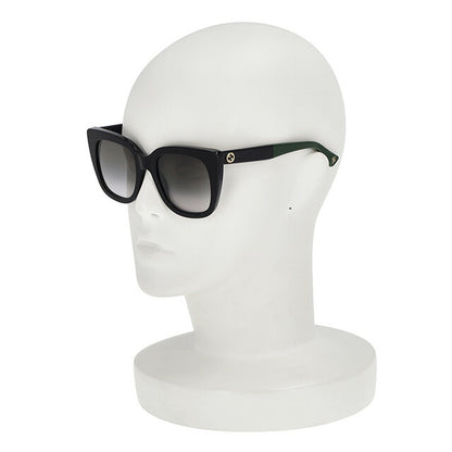 グッチ サングラス レディース ブランド GUCCI GG0163SN ブラック GG0163SN-003-INT-SUN-LDY