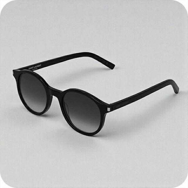 サンローラン サングラス メンズ レディース ブランド SAINT LAURENT SL 521 ブラック SL521-001-INT-SUN-UNI