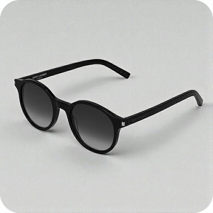 サンローラン サングラス メンズ レディース ブランド SAINT LAURENT SL 521 ブラック SL521-001-INT-SUN-UNI