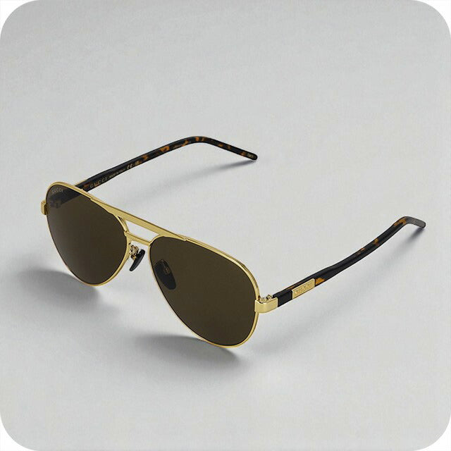 グッチ サングラス メンズ ブランド GUCCI GG1163S ゴールド/ブラウン GG1163S-004-SMT-SUN-MEN