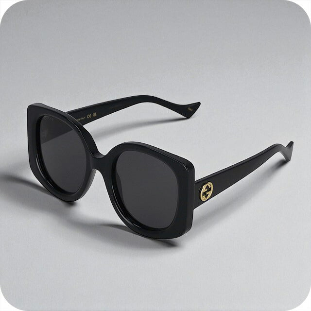 グッチ サングラス レディース ブランド GUCCI GG1257S ブラック GG1257S-001-INT-SUN-LDY
