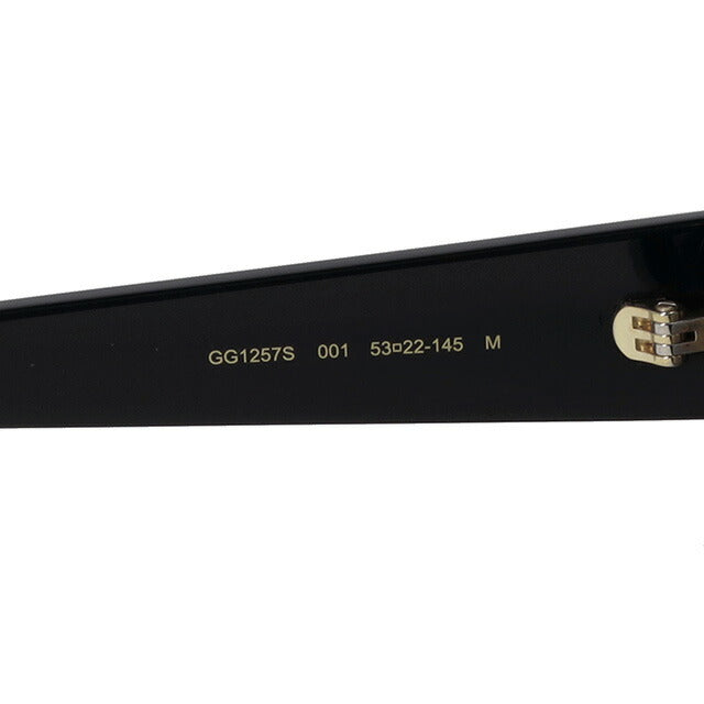 グッチ サングラス レディース ブランド GUCCI GG1257S ブラック GG1257S-001-INT-SUN-LDY