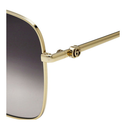 グッチ サングラス レディース ブランド GUCCI GG1143S 001 ゴールド/ブラック