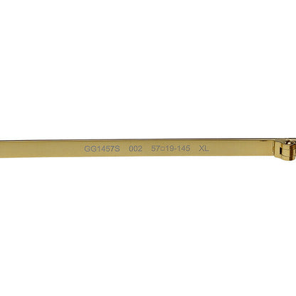 グッチ サングラス メンズ ブランド GUCCI GG1457S 002 ゴールド