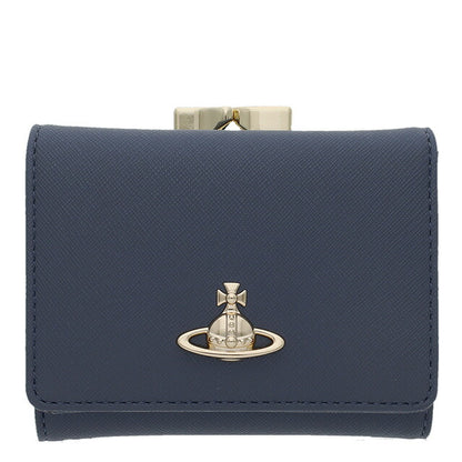 ヴィヴィアン・ウエストウッド 三つ折り財布 レディース ブランド Vivienne Westwood 5115002MW-S0021 DENIM BLUE ブルー ウォレット 高級 おしゃれ プレゼント 実用的