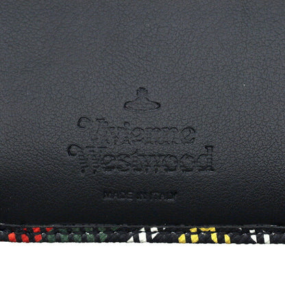 ヴィヴィアン・ウエストウッド 三つ折り財布 レディース ブランド Vivienne Westwood 5115002UW-S0022 CHELSEA TARTAN ブラック ウォレット 高級 おしゃれ プレゼント 実用的