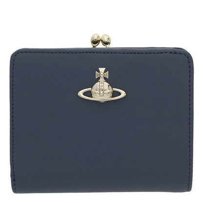 ヴィヴィアン・ウエストウッド 二つ折り財布 レディース ブランド Vivienne Westwood 5115002XW-S0021 DENIM BLUE ブルー ウォレット 高級 おしゃれ プレゼント 実用的