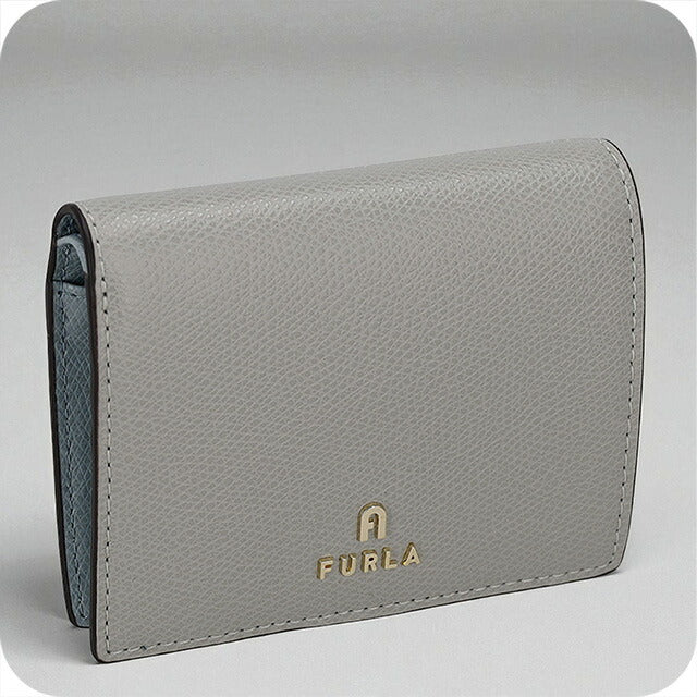 フルラ 二つ折り財布 レディース ブランド FURLA レザー WP00304-ARE000 4060S cenere cirro ウォレット 高級 おしゃれ プレゼント 実用的