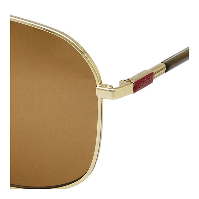 GUCCI グッチ ゴールドメタル アビエーター サングラス Metal frame aviator sunglasses in gold - Gucci | Mytheresa
