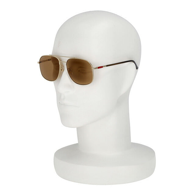GUCCI グッチ サングラス ホワイト ゴールド ブラウン イタリア製 グッチ サングラス メンズ ブランド GUCCI GG1351S 005 ゴールド