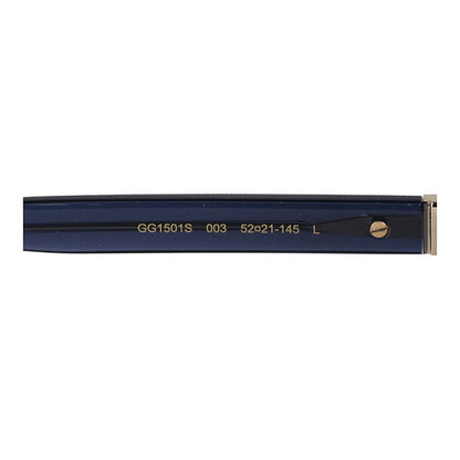 グッチ サングラス メンズ ブランド GUCCI GG1501S 003 ネイビー/ブラック
