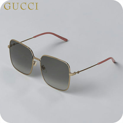 古驰 太阳镜 女士品牌 GUCCI GG0443S 001 金色