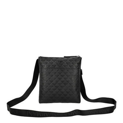 エンポリオ・アルマーニ ショルダーバッグ メンズ ブランド EMPORIO ARMANI EM001688-AF14774 UC001 ブラック 斜めがけ ブランド 高級 おしゃれ プレゼント 男性 実用的 かっこいい