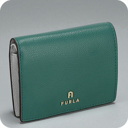 フルラ 二つ折り財布 レディース ブランド FURLA レザー WP00304-ARE000 4349S グリーン/グレー ウォレット 高級 おしゃれ プレゼント 実用的