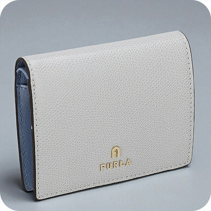 フルラ 二つ折り財布 レディース ブランド FURLA レザー WP00304-ARE000 4351S グレー/ブルー ウォレット 高級 おしゃれ プレゼント 実用的