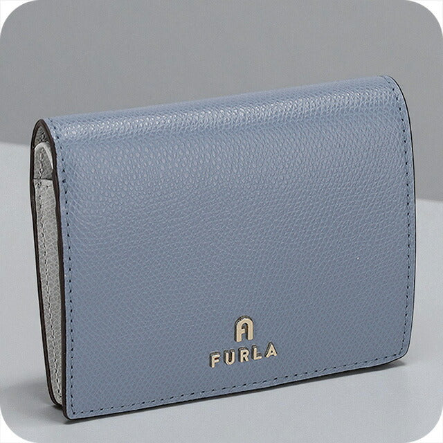 フルラ 二つ折り財布 レディース ブランド FURLA レザー WP00304-ARE000 4352S ブルー/グレー ウォレット 高級 おしゃれ プレゼント 実用的