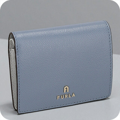 フルラ 二つ折り財布 レディース ブランド FURLA レザー WP00304-ARE000 4352S ブルー/グレー ウォレット 高級 おしゃれ プレゼント 実用的
