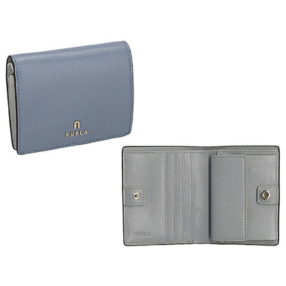 フルラ 二つ折り財布 レディース ブランド FURLA レザー WP00304-ARE000 4352S ブルー/グレー ウォレット 高級 おしゃれ プレゼント 実用的