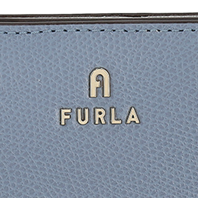 フルラ 二つ折り財布 レディース ブランド FURLA レザー WP00307-ARE000 4352S ブルー/グレー ウォレット 高級 おしゃれ プレゼント 実用的