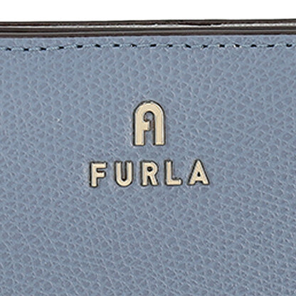 フルラ 二つ折り財布 レディース ブランド FURLA レザー WP00307-ARE000 4352S ブルー/グレー ウォレット 高級 おしゃれ プレゼント 実用的