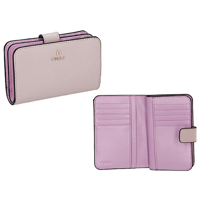 フルラ 二つ折り財布 レディース ブランド FURLA レザー WP00314-ARE000 4304S ピンク ウォレット 高級 おしゃれ プレゼント 実用的