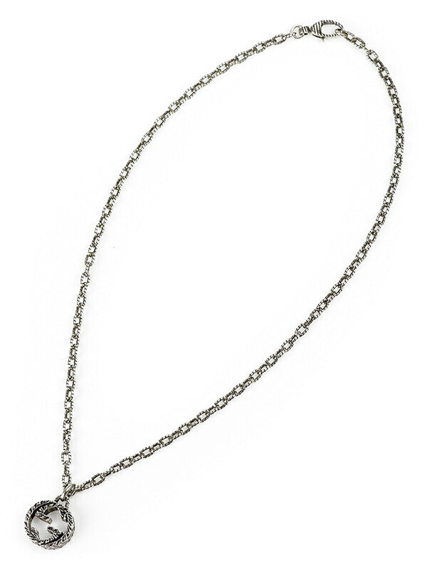 グッチ インターロッキングG ネックレス ジュエリー アクセサリー ユニセックス メンズ レディース 455307 J8400 0811 GUCCI シルバー 記念品 ギフト 455307-J8400-0811