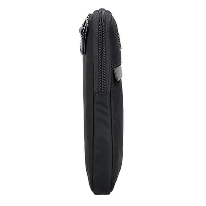 Emporio Armani 单肩包男士品牌 EMPORIO ARMANI 中国 EM001809-AF13454 UC001 黑色斜挎包品牌奢华时尚礼物男士实用酷炫