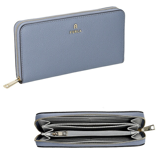 フルラ 長財布 レディース ブランド FURLA China WP00322-ARE000 4352S ブルー/グレー