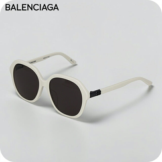 バレンシアガ サングラス レディース ブランド BALENCIAGA Italy BB0184SA 003 ホワイト