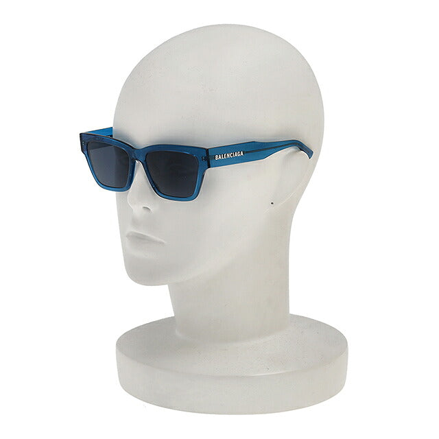 バレンシアガ サングラス レディース ブランド BALENCIAGA Italy BB0307SA 004 ブルー