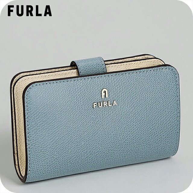 フルラ 二つ折り財布 二折財布 コンパクト レディース ブランド FURLA China WP00314-ARE000 5001S ダスティブルー ウォレット 高級 おしゃれ プレゼント 実用的