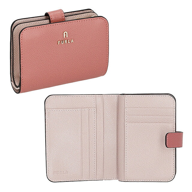フルラ 二つ折り財布 二折財布 コンパクト レディース ブランド FURLA China WP00315-ARE000 4950S コーラルピンク ウォレット 高級 おしゃれ プレゼント 実用的