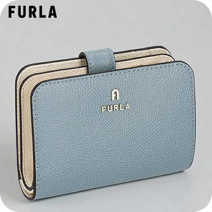 フルラ 二つ折り財布 二折財布 コンパクト レディース ブランド FURLA China WP00315-ARE000 5001S ダスティブルー ウォレット 高級 おしゃれ プレゼント 実用的