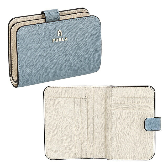 フルラ 二つ折り財布 二折財布 コンパクト レディース ブランド FURLA China WP00315-ARE000 5001S ダスティブルー ウォレット 高級 おしゃれ プレゼント 実用的