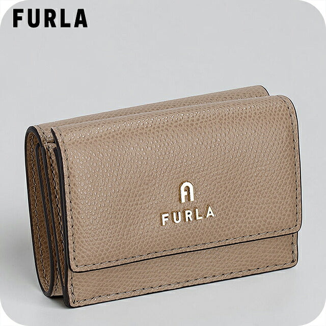 フルラ 三つ折り財布 三折財布 コンパクト レディース ブランド FURLA China WP00318-ARE000 1257S グレージュ ウォレット 高級 おしゃれ プレゼント 実用的
