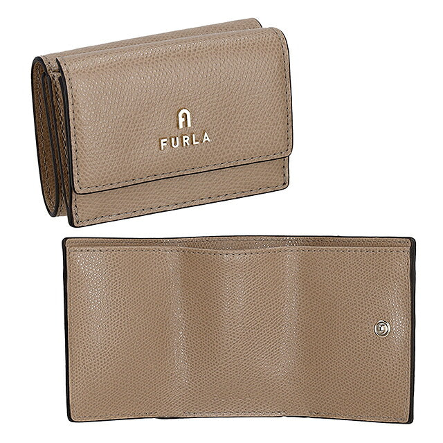 フルラ 三つ折り財布 三折財布 コンパクト レディース ブランド FURLA China WP00318-ARE000 1257S グレージュ ウォレット 高級 おしゃれ プレゼント 実用的
