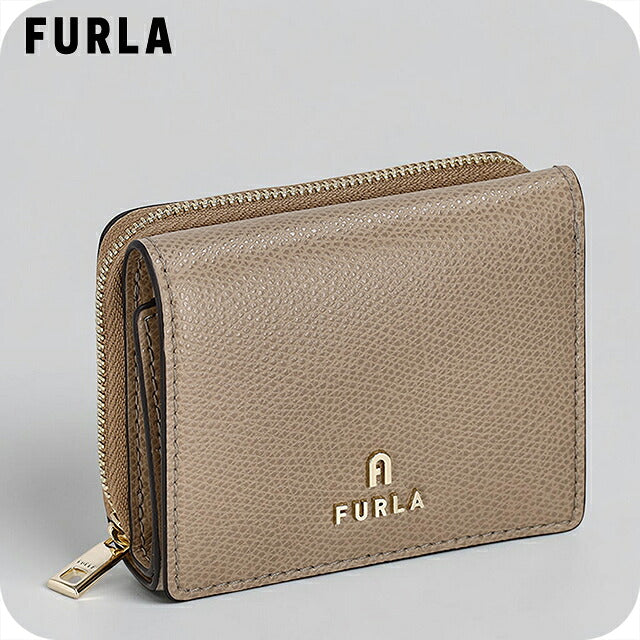 フルラ 三つ折り財布 三折財布 コンパクト レディース ブランド FURLA China WP00593-ARE000 1257S グレージュ ウォレット 高級 おしゃれ プレゼント 実用的