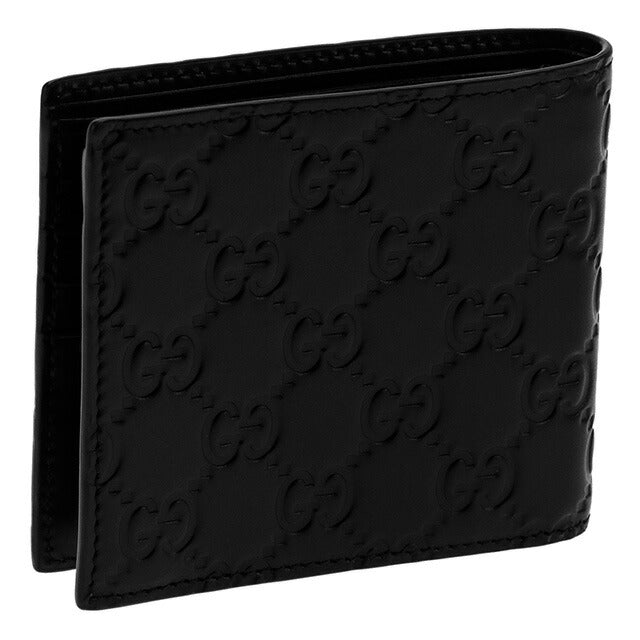 グッチ 二つ折り財布 メンズ ブランド GUCCI レザー 473922-CWC1N 1000