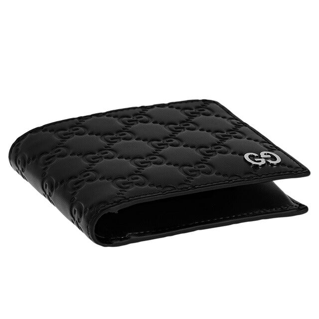 グッチ 二つ折り財布 メンズ ブランド GUCCI レザー 473922-CWC1N 1000