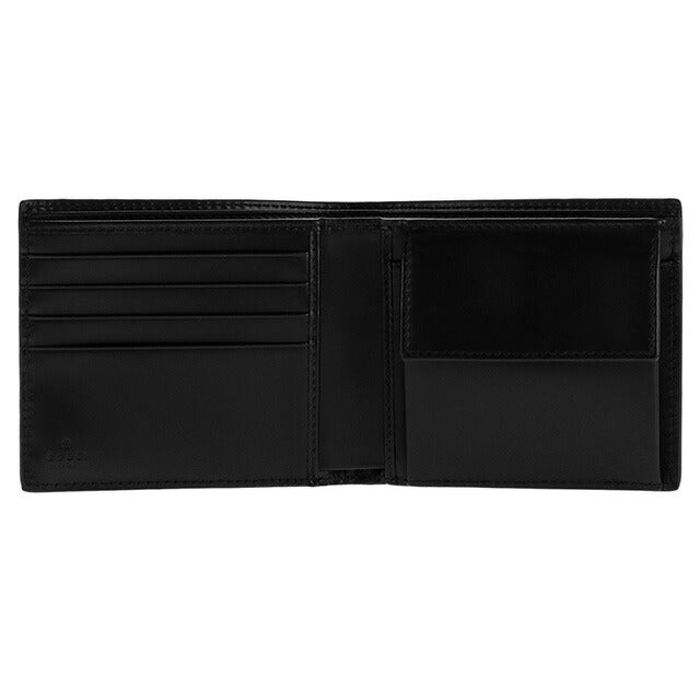 グッチ 二つ折り財布 メンズ ブランド GUCCI レザー 473922-CWC1N 1000