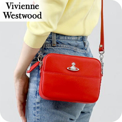 ヴィヴィアン ウエストウッド ショルダーバッグ レディース ブランド Vivienne Westwood 48020008U L008V H401 レッド ビビアン 48020008U-L008V-H401