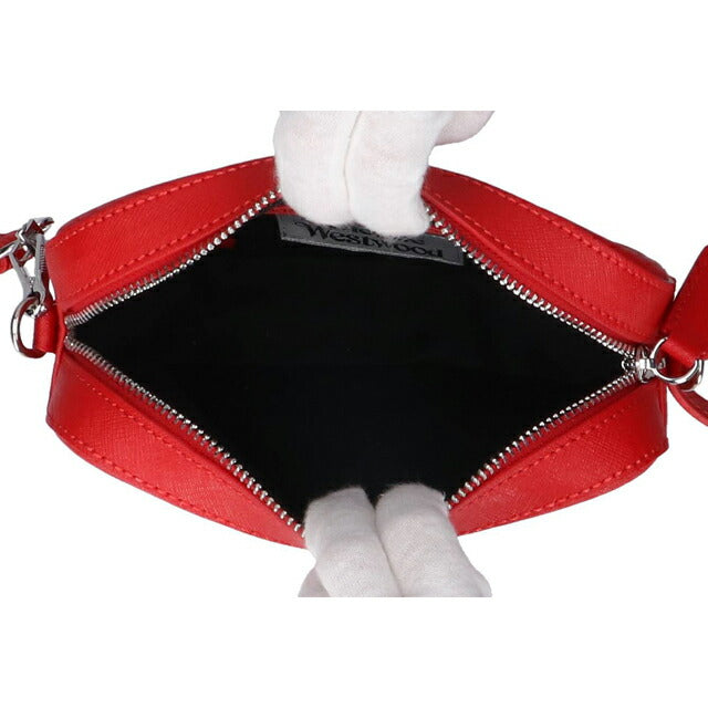 ヴィヴィアン ウエストウッド ショルダーバッグ レディース ブランド Vivienne Westwood 48020008U L008V H401 レッド ビビアン 48020008U-L008V-H401