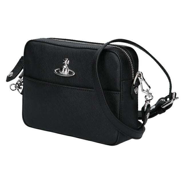美品 Vivienne Westwood 黒ショルダーバッグ niko∞2525 ヴィヴィアン ウエストウッド ショルダーバッグ レディース ブランド