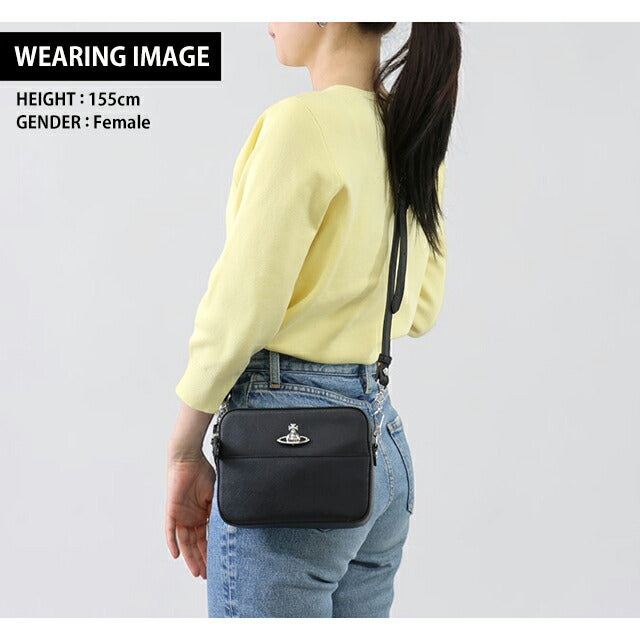 ヴィヴィアン ウエストウッド ショルダーバッグ レディース ブランド Vivienne Westwood 48020008U L008V N401 ブラック ビビアン 48020008U-L008V-N401
