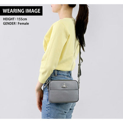 ヴィヴィアン ウエストウッド ショルダーバッグ レディース ブランド Vivienne Westwood 48020008U L008V P401 グレー ビビアン 48020008U-L008V-P401