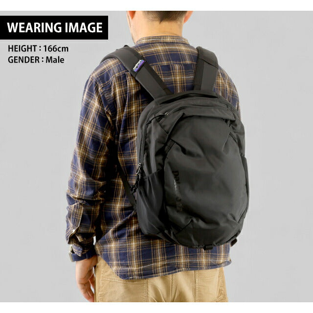 patagonia backpack mens Patagonia Rucksack Men Women Brand PATAGONIA Atom Daypack 24L Backpack Rucksack School Bag 48230 48230-BLK – 腕時計のななぷれ